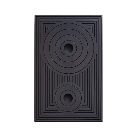 PLITE DIN FONTĂ - PLITĂ DIN FONTĂ CU DOUĂ OCHIURI 870 mm L x 570 mm l CU MODEL