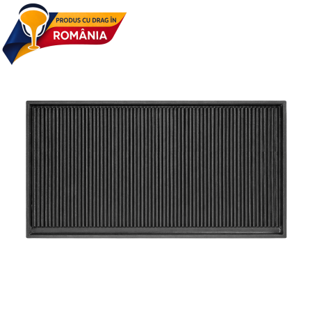 PLITE DIN FONTĂ - Plită din fontă cu striații 700 x 370 mm