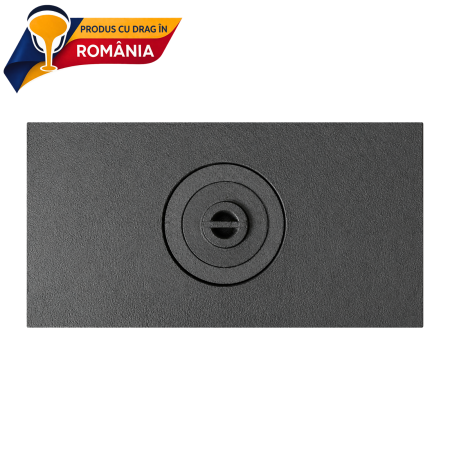 Plită din fontă cu un ochi 620 x 320 mm