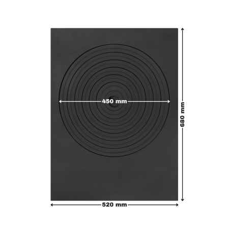PLITA DIN FONTA CU UN OCHI 680 mm L x 520 mm l [1]