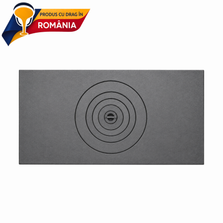 Plite din fontă România - PLITĂ DIN FONTĂ CU UN OCHI 850 x 500 mm