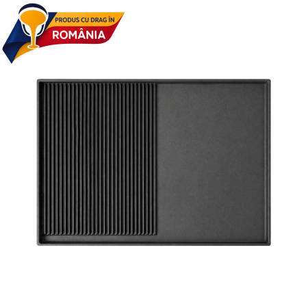 PLITE DIN FONTĂ - PLITĂ DIN FONTĂ MIXTĂ CU BORDURĂ 450 x 300 mm