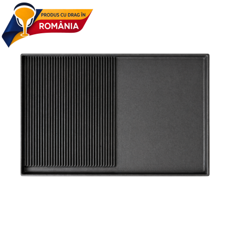 PLITE DIN FONTĂ - PLITĂ DIN FONTĂ MIXTĂ CU BORDURĂ 600 x 400 mm