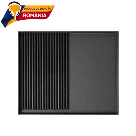 PLITE DIN FONTĂ - PLITĂ DIN FONTĂ MIXTĂ CU BORDURĂ 690 x 550 mm