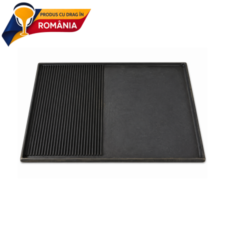 PLITĂ DIN FONTĂ MIXTĂ CU BORDURĂ 690 x 550 mm [3]