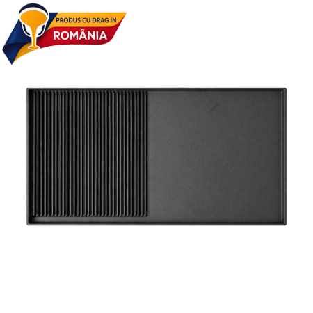 PLITE DIN FONTĂ - PLITĂ DIN FONTĂ MIXTĂ CU BORDURĂ 695 x 390 mm