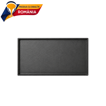 PLITE DIN FONTĂ - Plită din fontă netedă cu bordură 410 x 240 mm