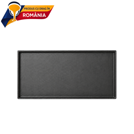 PLITE DIN FONTĂ - Plită din fontă netedă cu bordură 440 x 220 mm