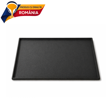 PLITĂ DIN FONTĂ NETEDĂ CU BORDURĂ 460 x 360 mm [3]