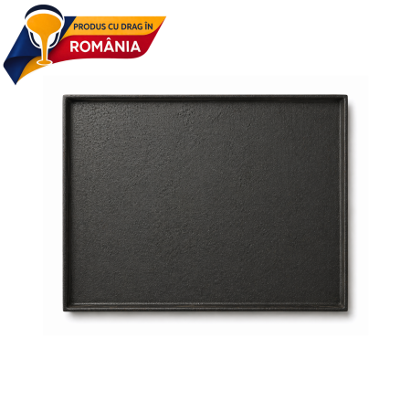 PLITE DIN FONTĂ - PLITĂ DIN FONTĂ NETEDĂ CU BORDURĂ 500 x 400 mm