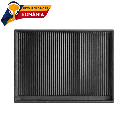 PLITE DIN FONTĂ - PLITĂ DIN FONTĂ STRIATĂ 400 x 300 mm