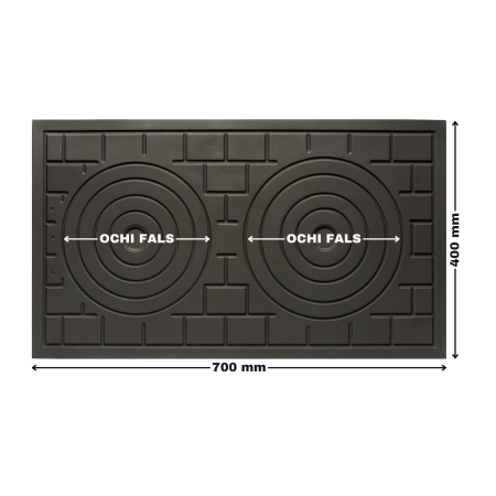 PLITA FONTA DOUA OCHIURI FALSE 700 mm L x 400 mm l [1]