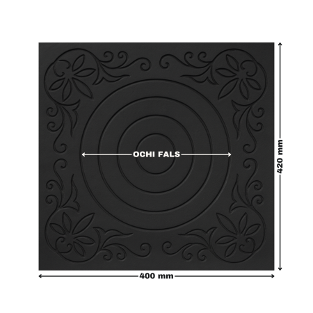 PLITĂ FONTĂ CU UN OCHI FALS 420 mm L x 400 mm [1]