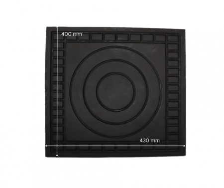 PLITA FONTA CU UN OCHI FALS 430 mm L x 400 mm l [1]