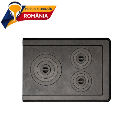 PLITE DIN FONTĂ - plita-fonta-3-ochiuri-cu-rama-720x635-romania