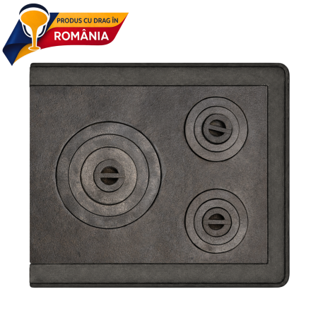 PLITE DIN FONTĂ - plita-fonta-3-ochiuri-cu-rama-720x635-romania
