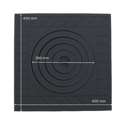PLITA SOBA DIN FONTA CU UN OCHI 400 mm L x 400 mm l [1]