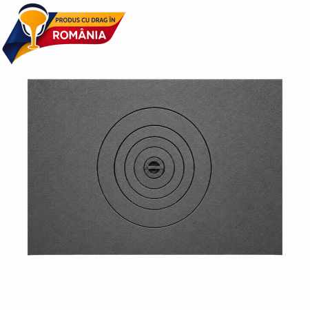 PLITE DIN FONTĂ - Plită tip placă din fontă cu un ochi 620 x 580 mm
