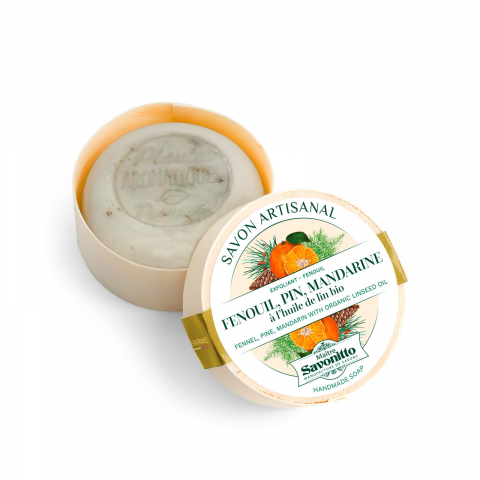 DIVERSE - Sapun cu fenicul, mandarine, pin si ulei organic de in, 100 g