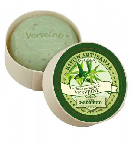 DIVERSE - Sapun exfoliant cu ulei esential de verbina si ulei de migdale dulci, 100 g