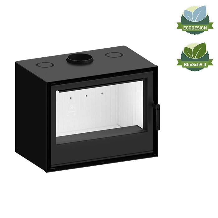 SOBE ȘI ȘEMINEE - Șemineu Hitze CUBO 700 – 70×54, 8kW