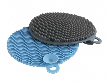 Articole curatenie - Set 2 bureti de vase, din silicon Wenko Soft 54763100