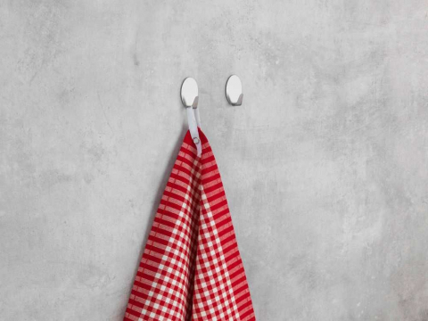Set 2 carlige ovale argintii Wenko Maxi 4378210100 [6]