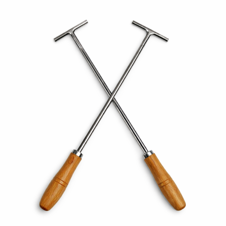 set 2 manere detasabile gratar inox 6mm [2]