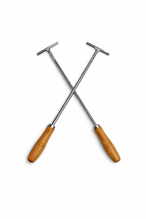 set 2 manere detasabile gratar inox 6mm [2]