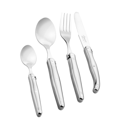 UZ GOSPODĂRESC - Set 24 tacamuri cu maner din otel inoxidabil 1,8 mm Laguiole Style de Vie Premium Line PRCOUVRVS