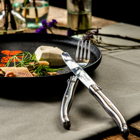 Set 24 tacamuri cu maner din otel inoxidabil 1,8 mm Laguiole Style de Vie Premium Line PRCOUVRVS [3]