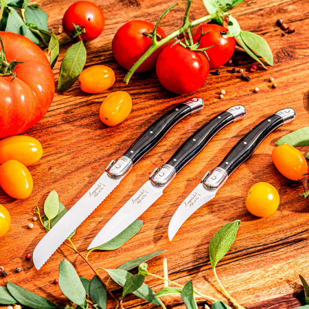 Set 3 cutite de bucatarie Laguiole Style de Vie Premium Line PRESSENTKNZW3PCS [2]