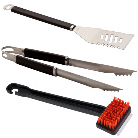 UZ GOSPODĂRESC - Set 3 ustensile pentru gratar Starter Char-Broil 140768