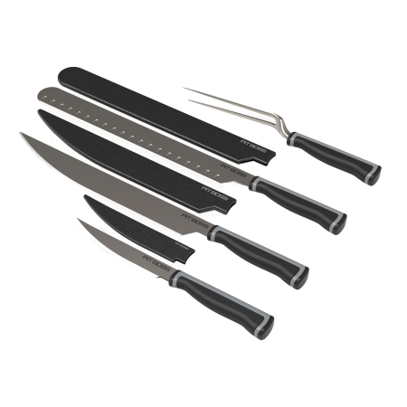 UZ GOSPODĂRESC - Set 4 cutite pentru gratar Pit Boss 41240