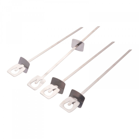 Set 4 tepuse metalice pentru gatit Kebab si frigarui la gratar Char-Broil 140019 [3]