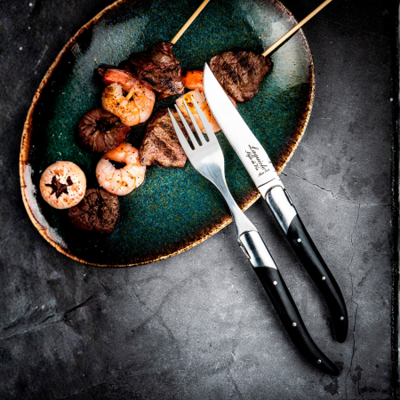 Set 6 cutite pentru friptura Laguiole Style de Vie Luxury Line LUXSTEAKZWART [3]