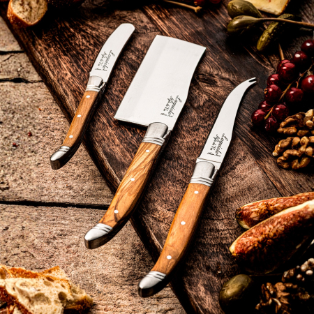 Set cutite pentru branza Laguiole Style de Vie Luxury Line LUXKAASOLIJF [1]