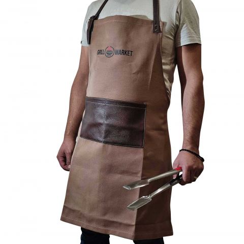 Set sort pentru gratar 77x68 cm din material textil premium in cutie de lemn tip cadou Grill Market [9]