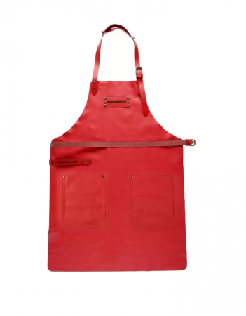 Accesorii pentru grătare - SORT DIN PIELE PENTRU GRATAR PREMIUM FEUERMEISTER ROSU L 95 x 70 cm 8701040202