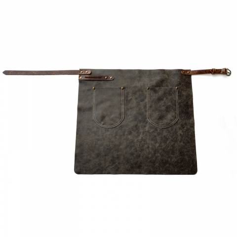 UZ GOSPODĂRESC - Sort scurt din piele pentru gratar Premium Feuermeister antique antracit XL 100 x 80 cm 8751030203