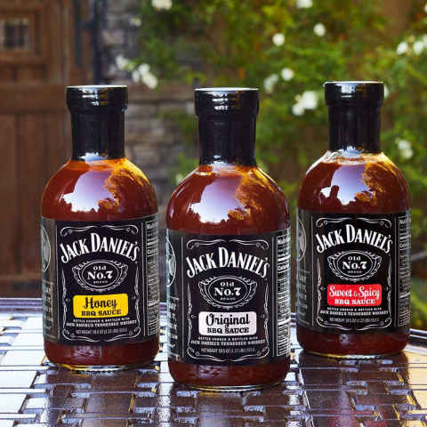 Sos Jack Daniels Honey BBQ Sauce 473 ml 553 g JD-1778 [3]
