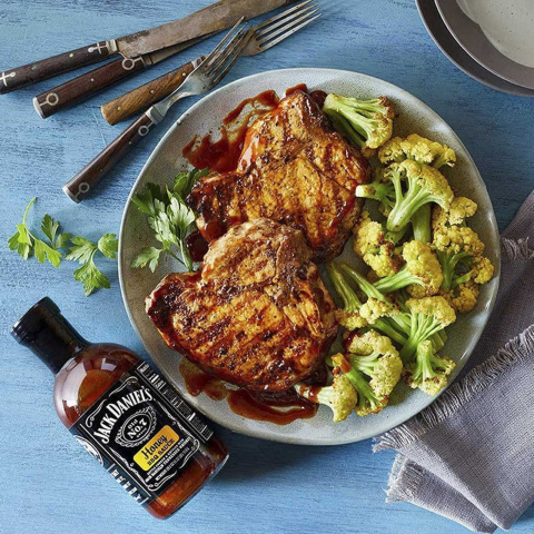 Sos Jack Daniels Honey BBQ Sauce 473 ml 553 g JD-1778 [4]