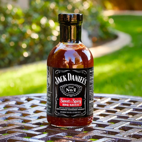 Sos Jack Daniels Sweet &amp; Spicy BBQ Sauce 473 ml 553 g JD-2393 [3]