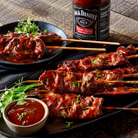 Sos Jack Daniels Sweet &amp; Spicy BBQ Sauce 473 ml 553 g JD-2393 [17]