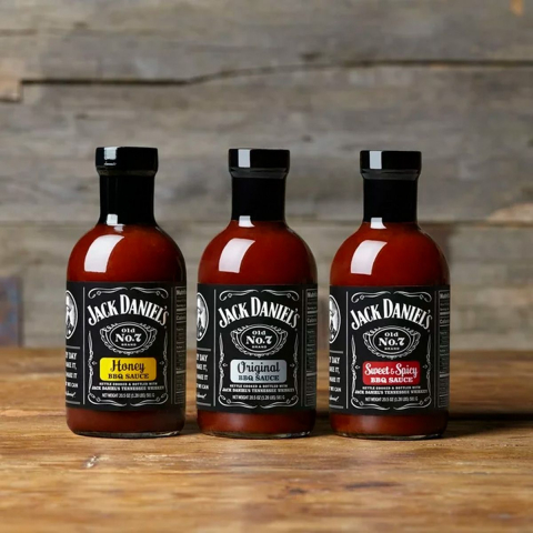 Sos Jack Daniels Sweet &amp; Spicy BBQ Sauce 473 ml 553 g JD-2393 [21]