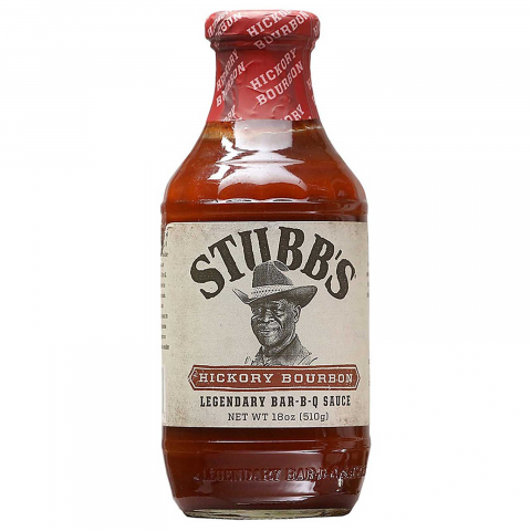 DIVERSE - Sos Stubb&#039;s Hickory Bourbon Bar-B-Q 450 ml 510 g ST-220