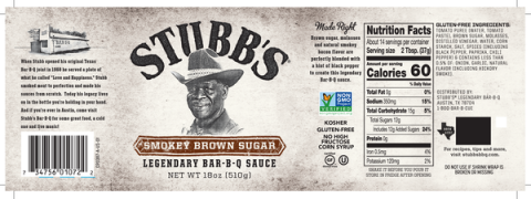 Sos Stubb&#039;s Smokey Brown Sugar 450 ml 510 g ST-242 [1]