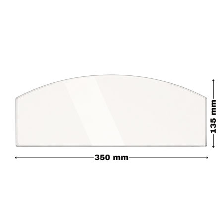 STICLĂ TERMOREZISTENTĂ - sticla-termorezistenta-350x135-mm-usa-cuptor-pizza-model-nou