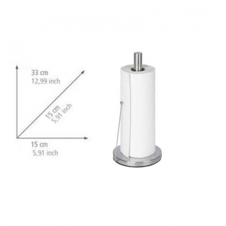 Suport pentru rola prosoape de bucatarie Wenko Clayton 53210100 [1]
