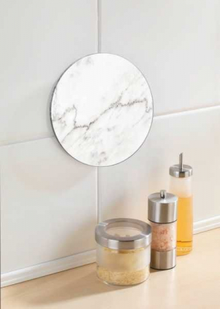 Suport pentru vase, din sticla, marmorat, diametru 20 cm, Wenko 53982100 [2]